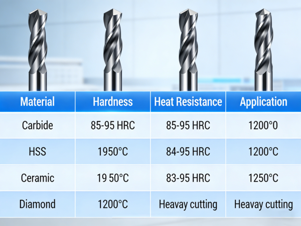 CNC Tool Workpiece material